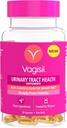 Vagisil Urinary Tract Suppléments de santé, Probiotiques éprouvés cliniquement, protège la santé du trac urinaire, ingrédients propres, aide à nettoyer et flush UTI-Causing Bactérie, 1 Capsule Daily, 30 Capsules