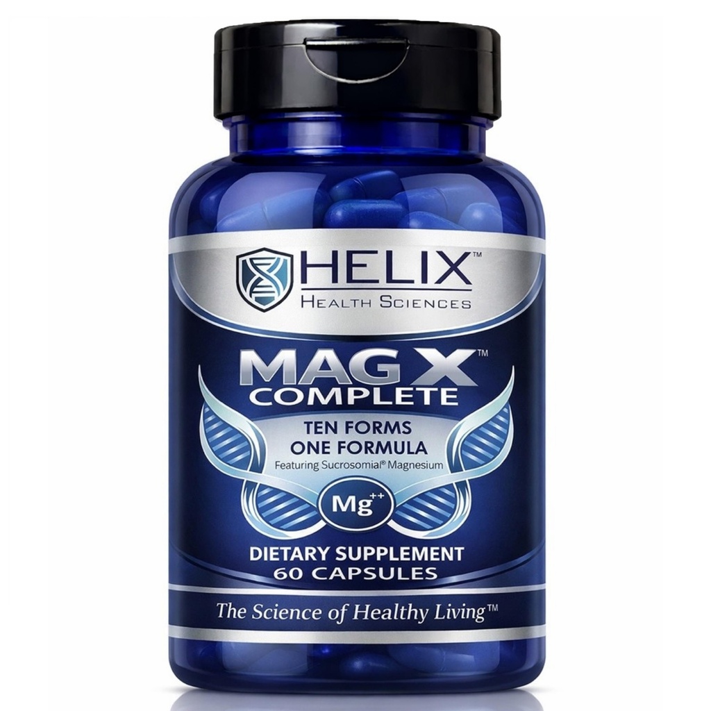 Magnesium Complex, 500mg, 10 Forms of Magnesium Infused with L-Theanine & Shilajit, Magnesium Capsules Supplement for Women and Men, 30 Servings
