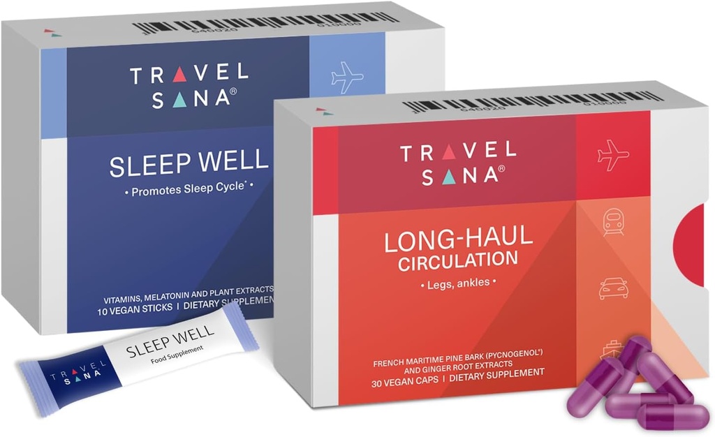 Circulation longue distance (30 bouchons végétaliens) + bien dormir (10 bâtons)