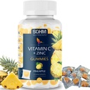 SOHM Vitamin C 60000 mcg + Zinc 15000 mcg Gummies for Adults | 60 Gluten, Gelatin Free, Vegetarian Gummies | Supports Healthy Immune Function | Vitamin C & Zinc Supplement for Men & Women