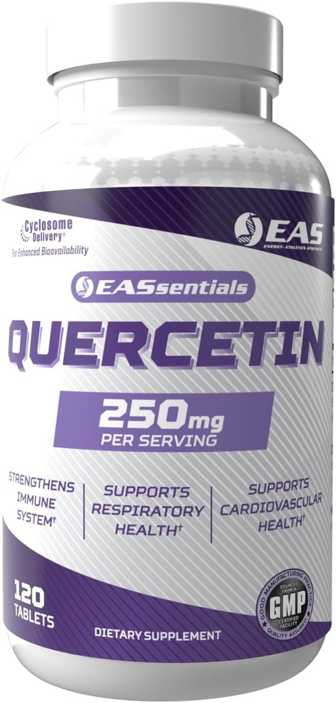 EAS Quercetin 250mg de Cœur et de la Santé Respiratoire Supporte la réponse immunitaire