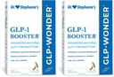 Dr. Stephanie's GLP-Wonder Natural GLP-1 Boosting Supplement - Control Hunger & Appetite, Fight Cravings - Side-Effect Free Support (Pack of 2)