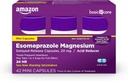   Basic Care Esomeprazole Magnesium Delayed-Release Mini Capsules, 20 mg, Acid Reducer, 24 Hour Heartburn Medicine, 42 Count