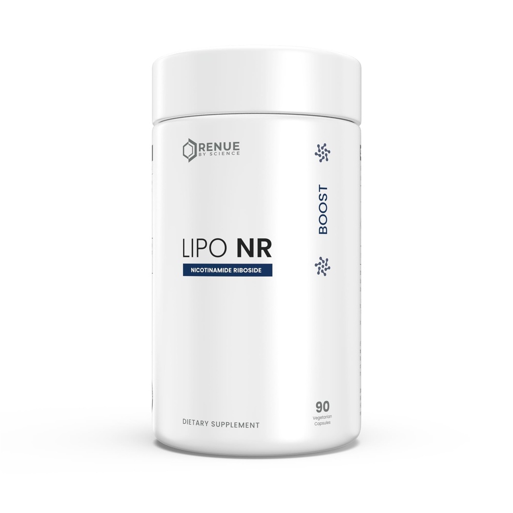 RENUE de Science Nicotinamide Riboside , supplément Liposomique haute résistance , 90 Capsules de Nicotinamide - 300mg Nicotinamide Riboside par service , fabriqué aux États-Unis Tiers-partie testé