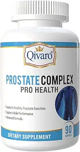 Complexe de la prostate pour hommes - Supplément santé de la prostate avec Saw Palmetto, Sting Nettle, Sélénium, Pygeum & Zinc - Complexe de la prostate à base de plantes - Non-OGM - Sans gluten - 90 capsules