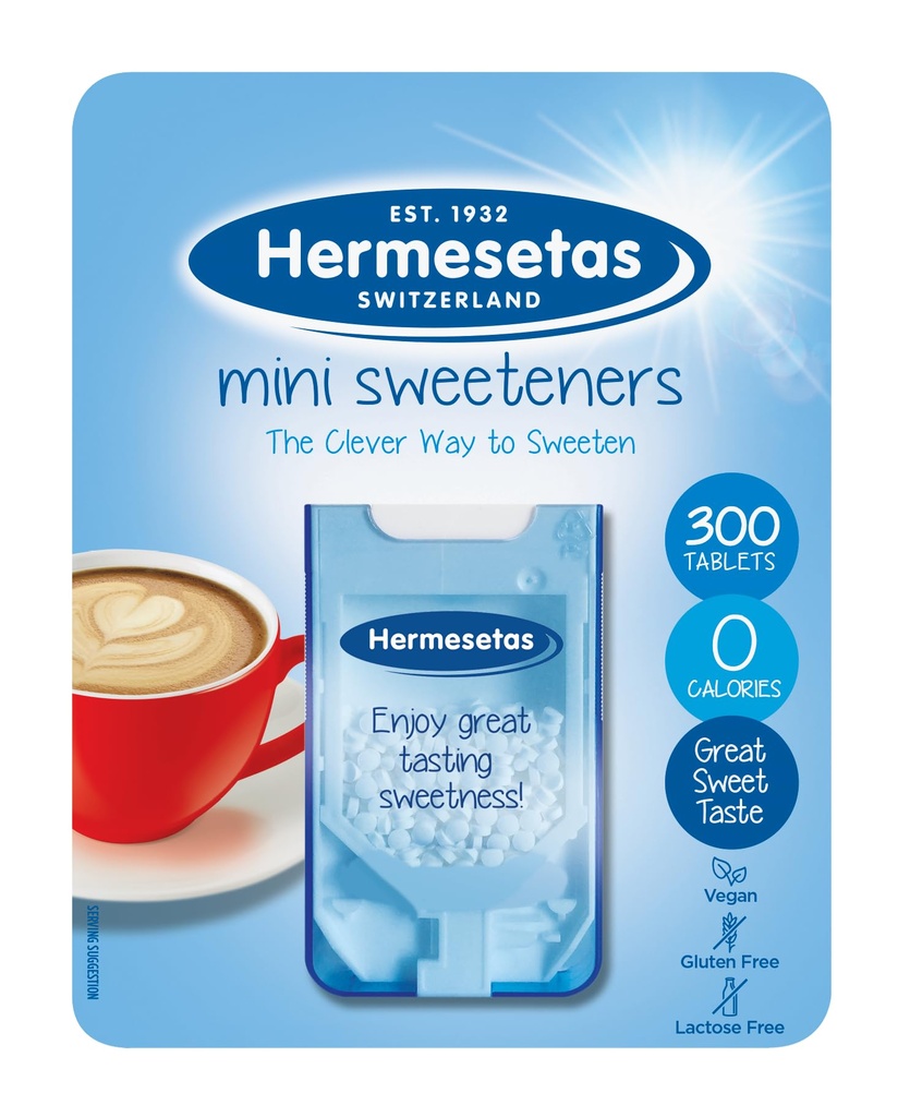 Hermesetas Original 300 Tablets