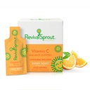 RevivalSprout Liposomal Vitamin C 300mg Liquid – Orange Vanilla – 30 Travel-Ready Single Serve Packets – 0g Sugar – Kids Vitamin C Supplement