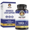Tudca 500mg, 60 Capsules (Acide Tauroursodeoxycholique)- Sels de bile Supplément de soutien du foie, Goût naturel amer- Végétalien, Non OGM, Capsules sans gluten par Bliss antique