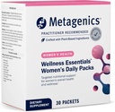 Métagène Bien-être Essentiels Packs quotidiens pour femmes - 30 packs quotidiens de multivitamines - Multivitamines pour femmes - Soutien de la densité osseuse* - Acides gras oméga-3 - Sans OGM et sans gluten - 30 packets