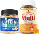 Eye Vitamins Filled Gummies + Womens Multivitamin Gummies