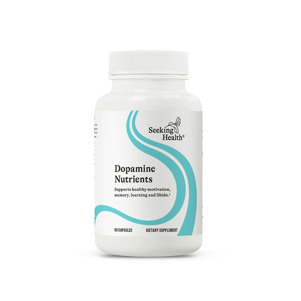 Recherche Santé Dopamine Nutriments, Soutien énergétique, Antioxydants, Végétarien (60 Capsules)