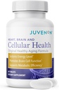 Juvenon Santé Cellulaire: Cœur, Supplément Cerveau avec Acétyl L-Carnitine et Biotine - Supporte la fonction NAD+, la production d'énergie, l'humeur, le métabolisme revitalisé, la concentration mentale et la clarté (60 comprimés)