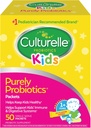 Culturelle Kids Daily Probiotic Packets for Kids, (Age 3+) - 50 Compte – De la marque recommandée par les pédiatres #1 – Probiotiques quotidiens sans saveur pour la santé digestive et le soutien immunitaire