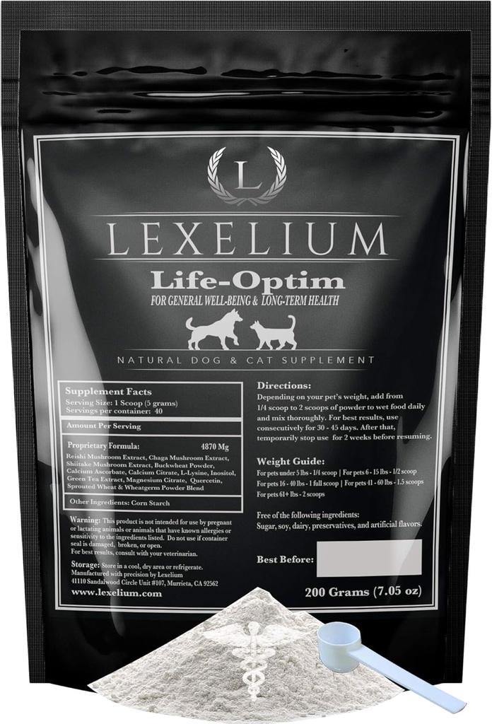 Life-Optim Terminal Malness Support Blend pour les chiens et les chats.