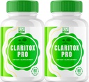 (2 Pack) Claritox Pro, Supplément de Support Claritox Pro Pills, Claritox Pro Reviews, Claritox Pro Capsules, Supplément de Support Claritox Pro Capsule - Formule de Pill avancé, 120 Capsules pendant 2 mois