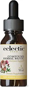 Eclectic Herbs Kid's Herbal Biotic (Lemon Lime Flavor) | Non-GMO, Gluten-Free, Organic Wildcrafted, Soy Free, Kid Friendly | 1 fl oz (30 ml)