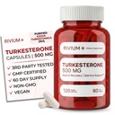 Turkesterone Supplement – Ajuga Turkestanica 10:1 Extract 500 mg – Supports Strength, Focus, Endurance & Recovery – 120 Vegan Capsules, Non-GMO