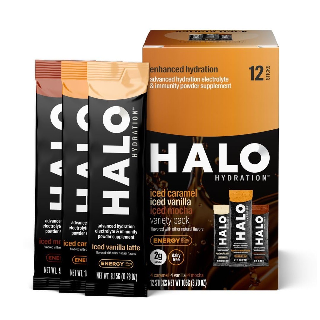 HALO Hydratation – Mélange de boissons électrolytes pour l'énergie