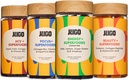 JUGO Superfoods Gummies Variety Pack – Focus, Energy, Beauty & ACV Gummies – Végétarien à 100%, sans gluten – soutient la santé mentale, corporelle et digestive