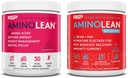 RSP NUTRITION AminoLean Énergie de pré-entraînement (Fruit Punch 30 portions) avec AminoLean Recovery Post Workout Boost (Tropical Island Punch 30 portions)