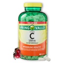 Vitamin C 1000mg Tablets- with Rose HIPS, 500ct (Pack of 1)