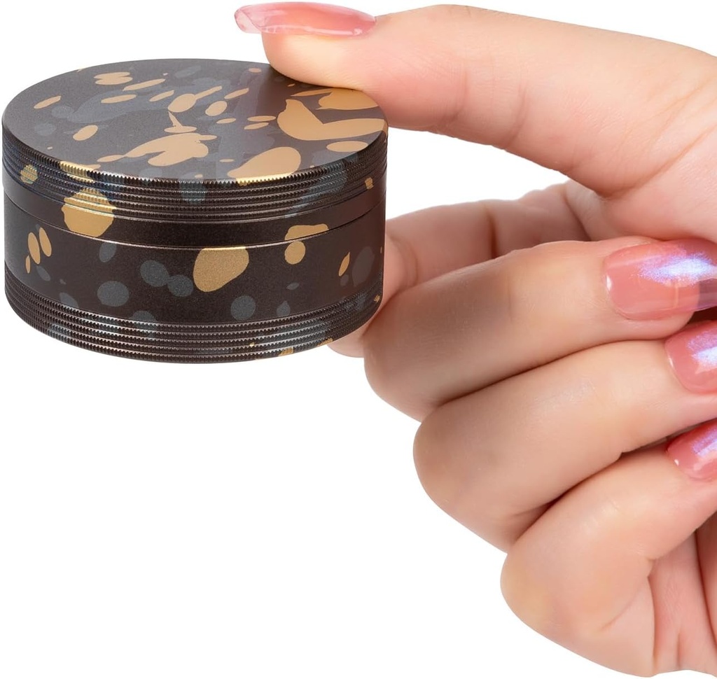 Pill Case Portable Pill Box - Conteneur de pilules imperméable en métal, Organisateur de pilules de voyage pour la purse de poche, Porte-médicaments quotidien unique pour la vitamine, huile de poisson, supplément, taille moyenne