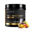Kaged Pre Workout Elite Stim Free Powder | Fruit Punch | Creatine, Beta Alanine, L-Citrulline | No Caffeine | 20 Servings