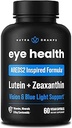 AREDS 2 Vitamines pour les yeux Lutéine et Zeaxanthin Supplément AREDS2 Plus Multivitamines Supplément santé pour les yeux avec des caroténoïdes, Extrait de Bilberry