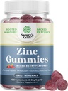 Gommies Zinc Extra Strength pour Adultes - Suppléments Zinc Chewable pour femmes et hommes pour le soutien énergétique et immunitaire - Vitamines et suppléments minéraux - 120 Chews
