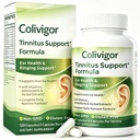 Colivogor Tinnitus Relief for Ringing Ears, 120 Capsules, Ear Tinnitus Relief, with Flavonoids, Vitamins, Inner Ear Health & Balance Support, 60 Servings
