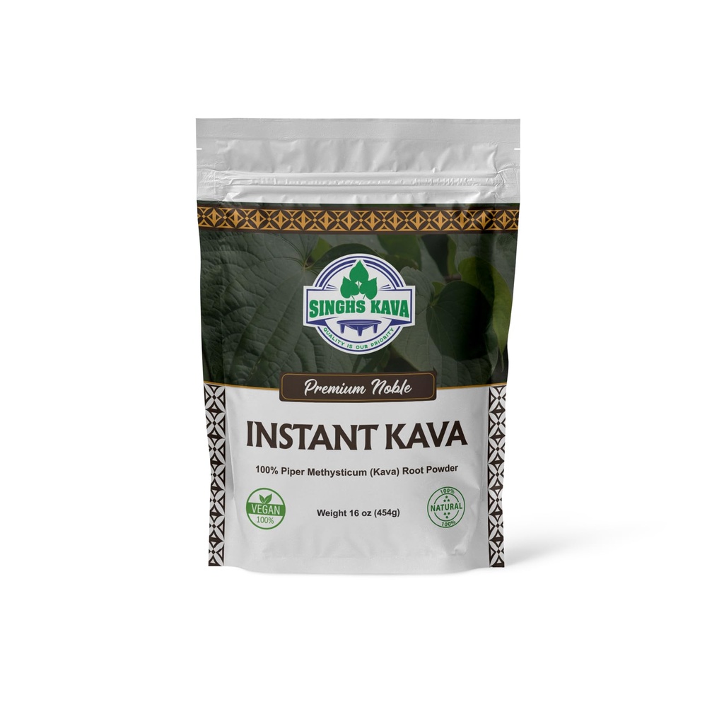 SINGHS Micronised instant Kava poudre-fijian Kava (1lb) 16oz