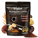 Velvetrust Mushroom Coffee, 16 Mushrooms (Lion’s Mane, Cordyceps, Turkey Tail & More) Mixed With Medium Roast Gourmet Arabica Instant Coffee for Focus, Energy, Digestion & Immune Support, 30 Servings