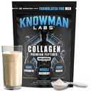 Premium Collagen for Men, Bone, Joint & Muscle Formula, Recovery, Non GMO, Dairy Free, Sugar Free, Keto & Paleo Friendly / 30 Srvg