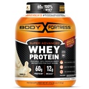 Body Fortress Super Advanced Whey Protein Powder, Vanille, Immune Support (1), Vitamines C & D Plus Zinc, 3,9 lbs.