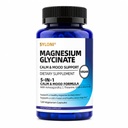 Magnesium Glycinate 1000mg-Highly Absorbable Magnesium Supplement with Ashwagandha, L-Theanine, GABA & Vitamin B6, Calm & Mood Support, Boosts Cognitive Function & Sleep Quality - 60 Servings