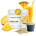 Lymph Go - Supplément de drainage lymphatique pour les femmes et les hommes - Support du système lymphatique - avec Bromelain, Echinacea, Burdock Root, Dandelion, Rutin, Kelp & More - 4.06 Oz - 30 Servants - Arôme Tropical