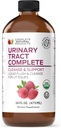 Complete Natural Urinary Tract Complete 8oz - Supplément liquide pour la santé urinaire avec canneberge biologique, D-mannose, racine de betterave, graines de fenouil et curcuma
