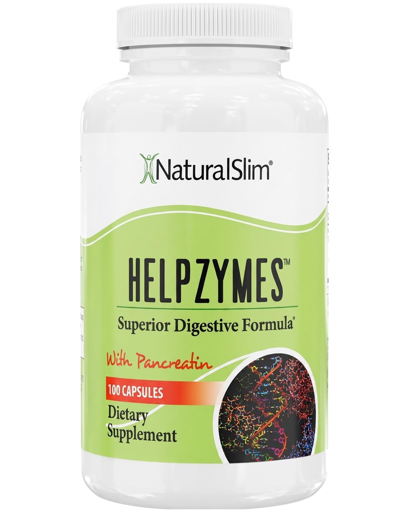 Enzymes digestives naturelles minces pour les femmes et les hommes - Enzymes digestives essentielles pour la digestion, la santé des Guts, le dégel de gaz avec Bromelain, Bili Ox, Pancréatine. & Betaïne HCL - 100 gélules Solo