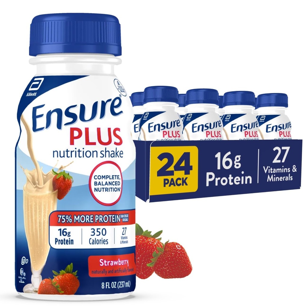 Assure plus de la nutrition des fraises Shake.