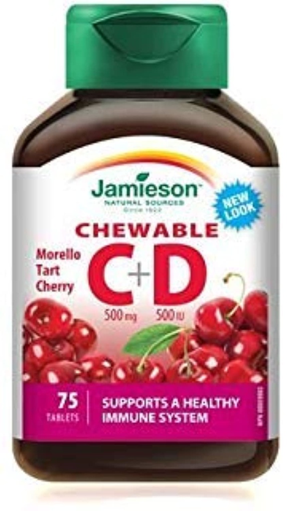 Vitamin C & D- 500 Mg- 75 Tablets