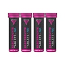 Comprimés d'hydratation effervescents, remplacement d'électrolytes et prévention de la déshydratation, 4 paquets, 40 portions (Berry mixte)