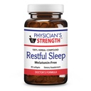Physician's Strength Restful Sleep - 60 Softgels - Natural Support - 100% Herbal Compound - Melatonin Free - Non-GMO & Soy Free - 60 Servings