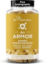 A+ Armor Andrographis Pure 800 Mg – Fonction du système immunitaire en bonne santé, bien-être physique, force potentielle pour la protection saisonnière – Full-Spectrum & Standardized – 60 capsules Vegan Soft