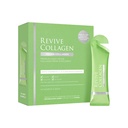 Revive Collagen 2500mg Plant-Based Vegan Collagen Peptides – Skin Hydrating Liquid Supplement with Vitamins B, C, D, E, Raspberry Flavor – Vegan Collagen for Women, 21 Fl Oz, 14 Packets