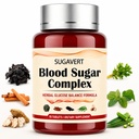 Blood Sugar Complex, Herbal Glucose Balance Formula, 90 Tablets, Cinnamon, Huangjing, Kudzu Root, Mulberry Leaf, Okra & Purslane, Daily Wellness Supplement