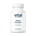 Vital Nutrients Detox Formula - Vegan Liver Detox - Antioxidant Supplement Promotes Liver & Detoxification Support - Gluten, Dairy, Soy Free - Non-GMO - 60 Capsules