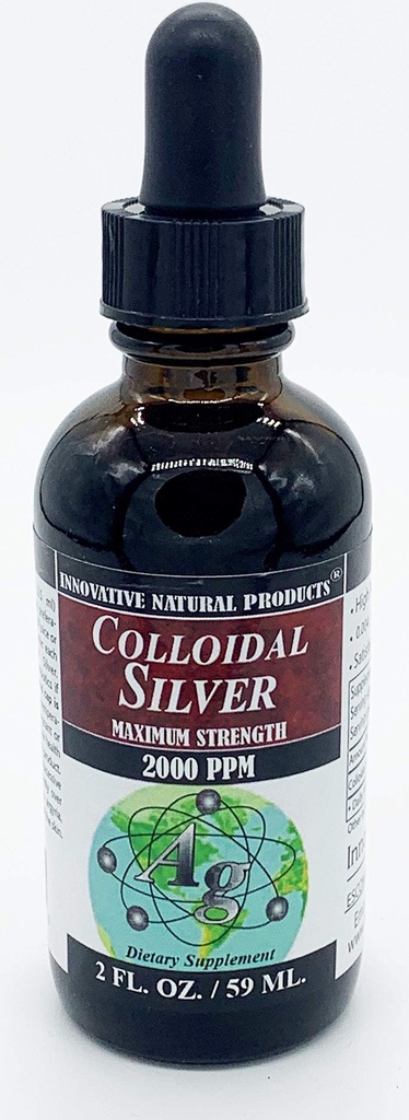Argent colloïdal 2000 PPM (2 oz) par produits naturels innovants