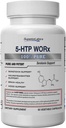 Superior Labs – 5-HTP Worx - 150 mg Pure 5-HTP Plus Potent Serotonin Blend - 90 capsules végétales - Sérotonine Amplification - Soutien aux neurotransmetteurs - Santé du cerveau - Soutien de l'humeur