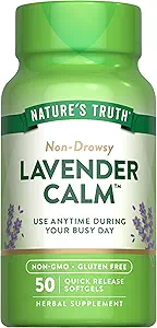 Nature's Truth Lavande Calme Softgels Oral Supplement.