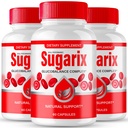 Sugarix Capsules, Official Sugarix Advanced Blood Formula Supplement Pills - Maximum Strength, All Natural Glyco Optimizer for Wellness & Overall Health, Advanced Suga Rix Reviews (3 Pack)